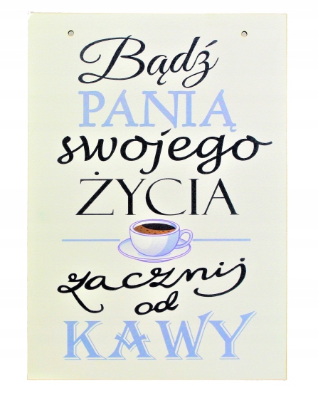 

Tabliczka Okazjonalna ...Kobieta...Kolorowy Nadruk