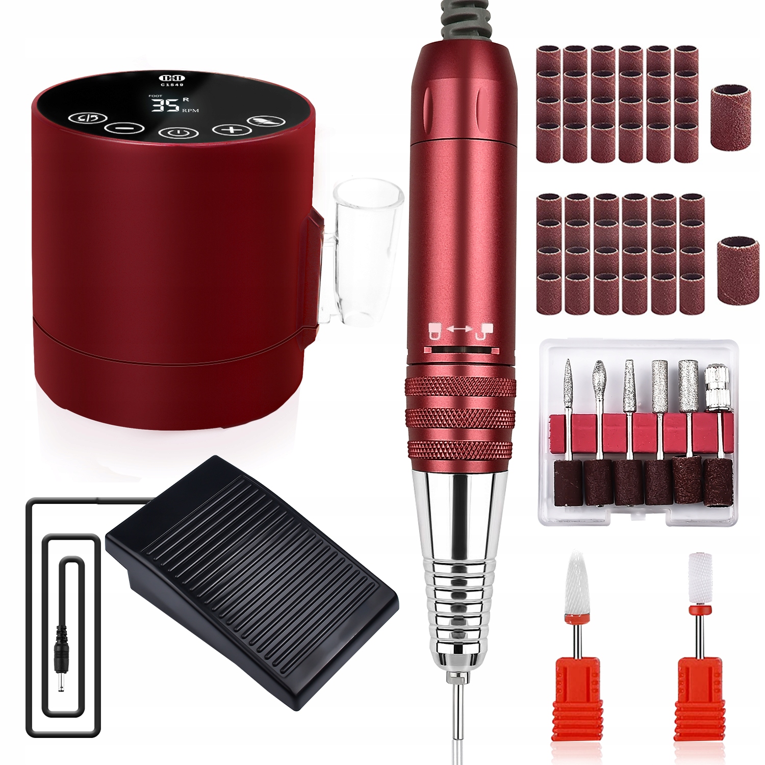 

Juemel Frezarka Do Paznokci Manicure 35000RPM