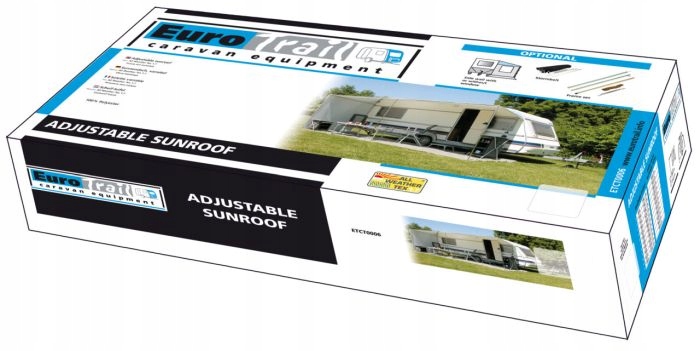 Daszek do przyczepy ze ścianką 940-980cm EuroTrail Marka Euro Trail