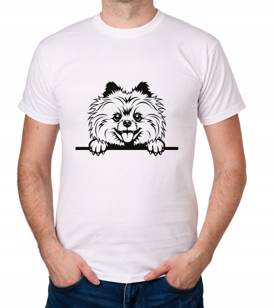 

koszulka Szpic Miniaturowy Pomeranian Pies prezent