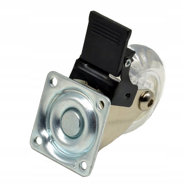 Kółko meblowe obrotowe GTV PRZEŹ. 50mm z hamulcem BRAZYLIA Kod producenta KM-BH50MM-00