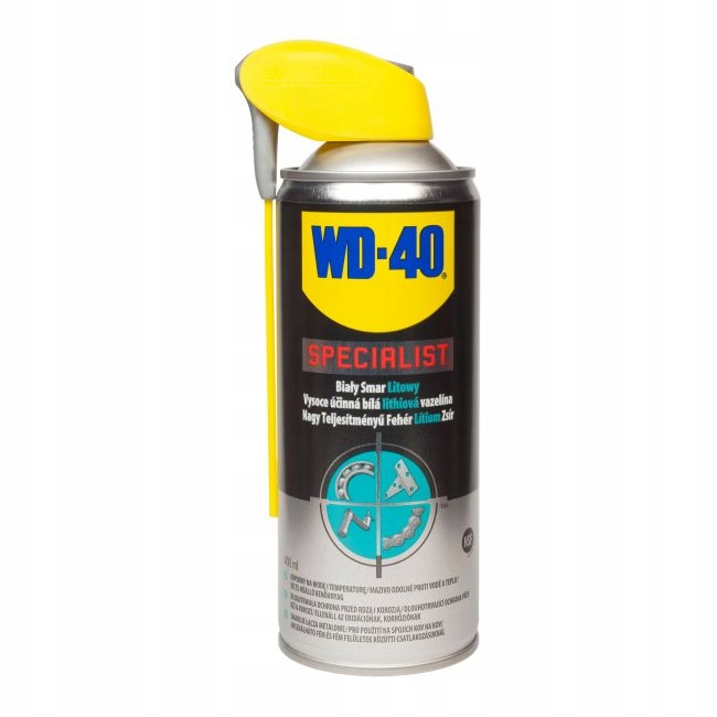 Литиевая смазка WD-40 специальная 400 мл белая
