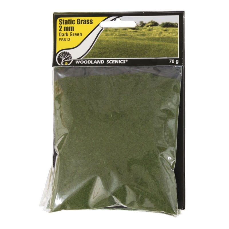 Trawa Statyczna 2mm Dark Green Woodland Scenics FS613