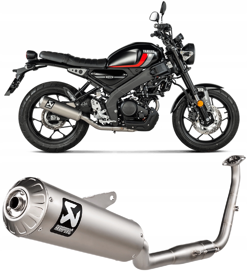 SY125R10HBFGT - Глушитель выхлопной трубы Akrapovic YAMAHA XSR 125 ABS 2022