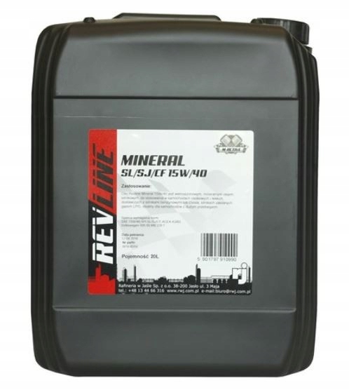 REVLINE MINERAL SL/SJ/CF 15W/40 20 L