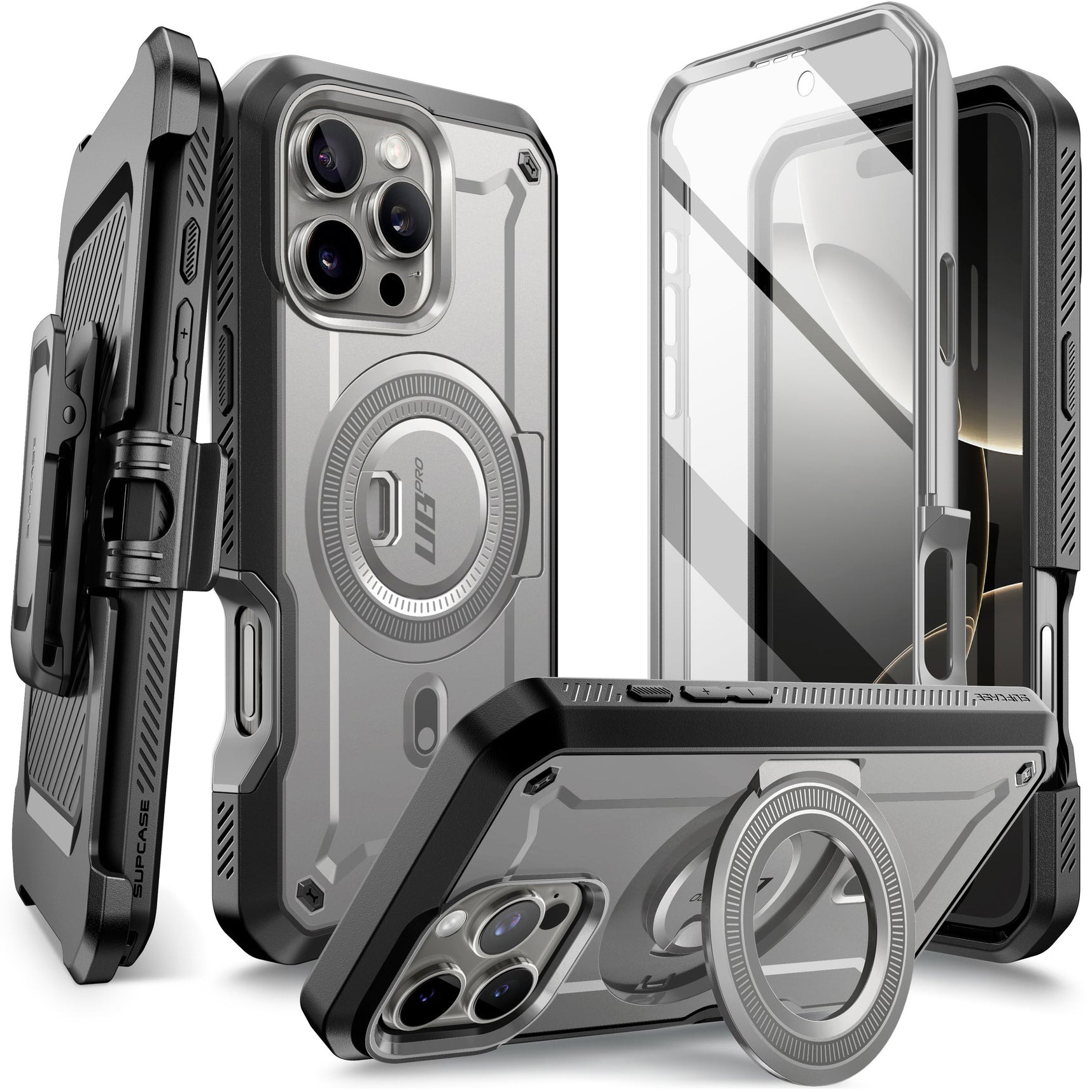 Etui do iPhone 16 Pro, Supcase Ub Pro Mag, case do MagSafe, mocne, cover