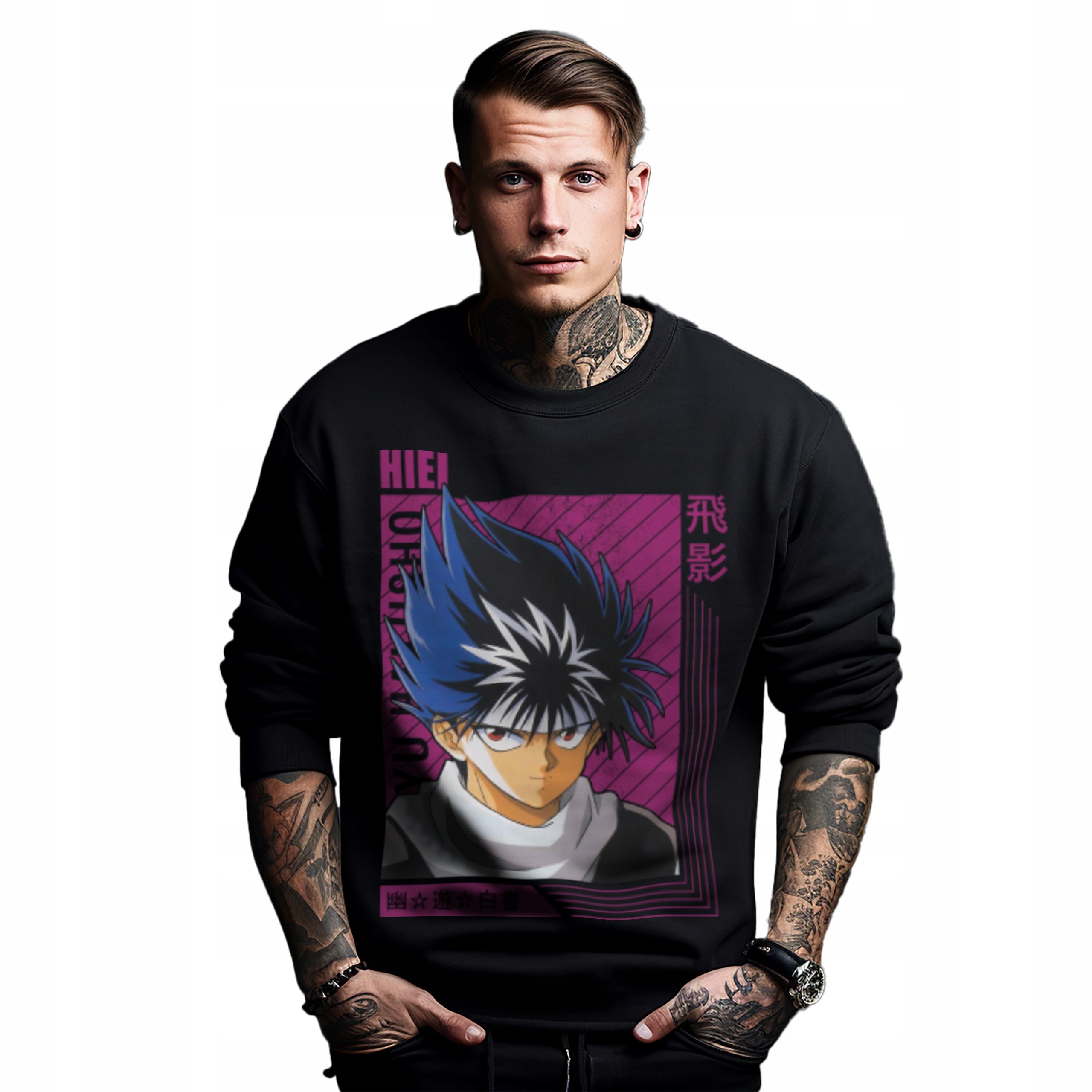 Mikina s potiskem Anime Yu Yu Hakusho