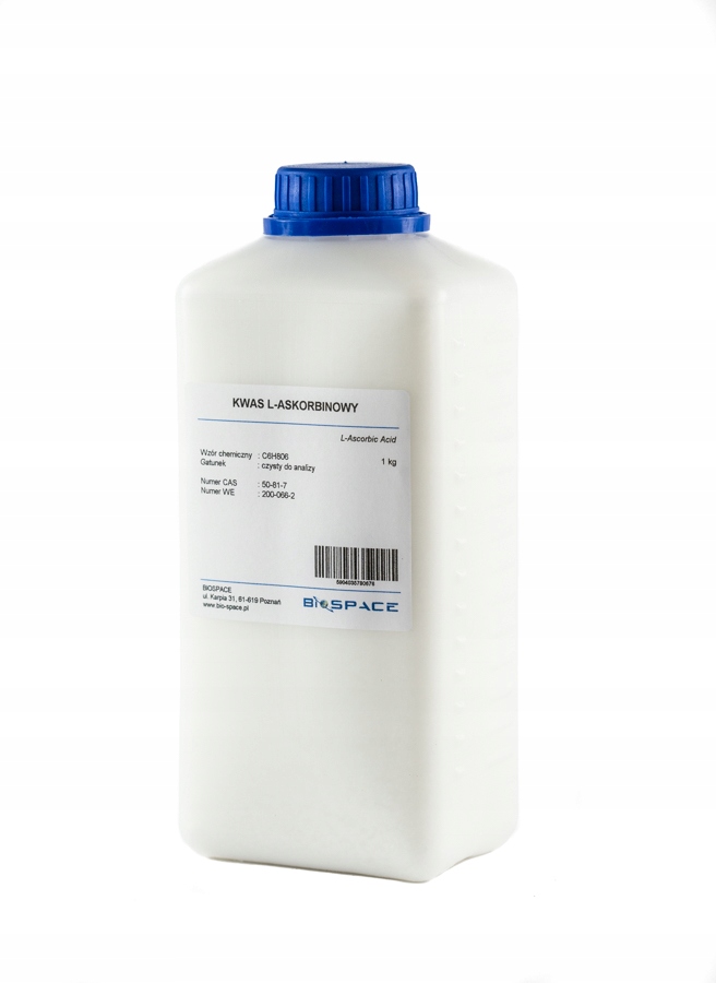 

Kwas L-askorbinowy cz.d.a. 1 kg Biospace