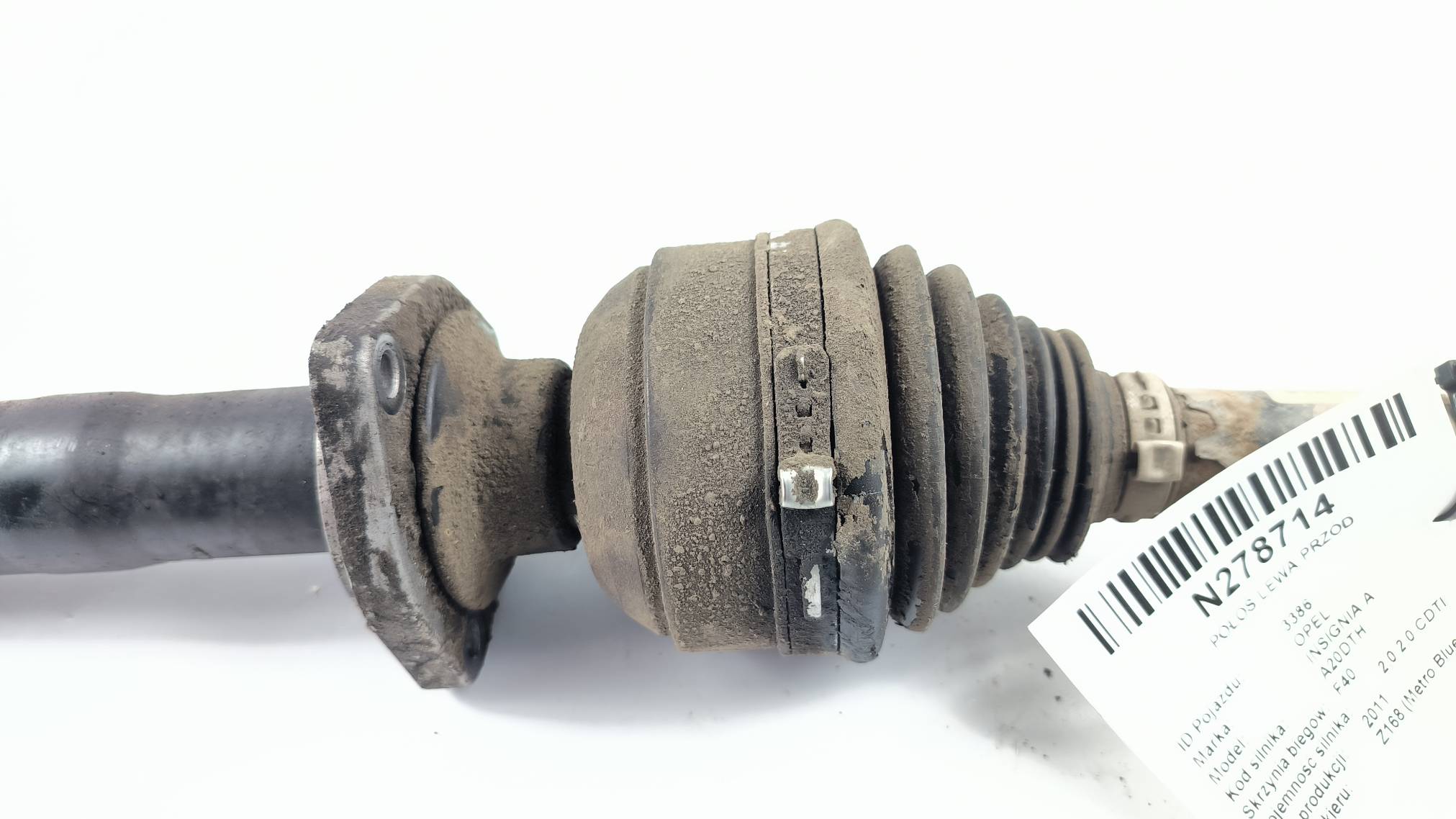 semi-axis right front 13219092 2.0 CDTI OPEL INSIGNIA A