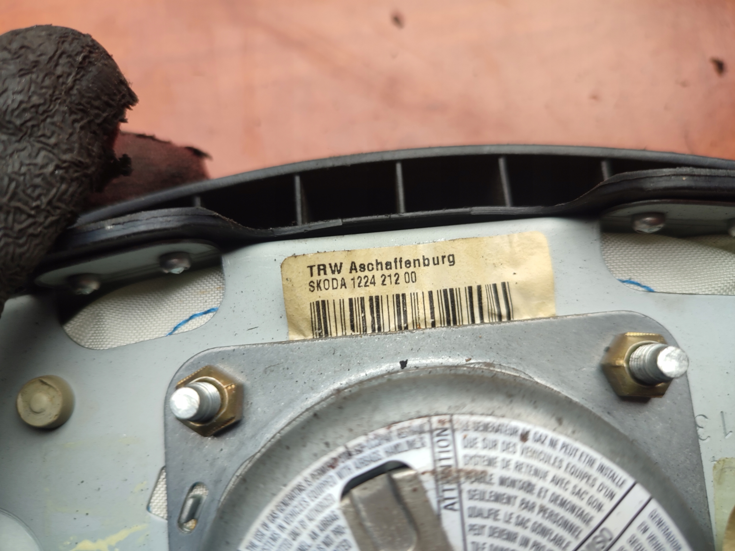 airbag volante SKODA FABIA e 122421200