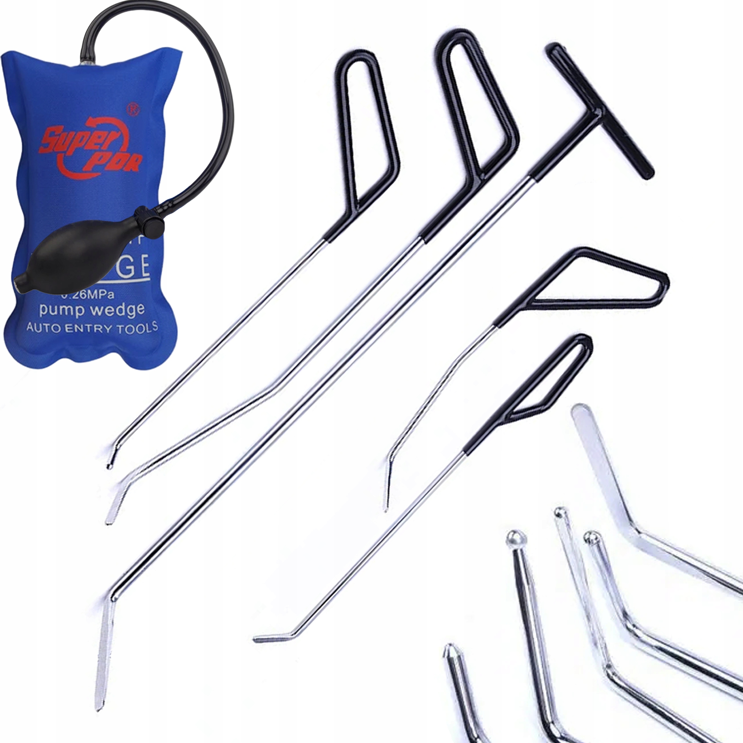 Sada Pdr Pro Odstraňování Promáčklin Lanové Tyče Dráty Polštář