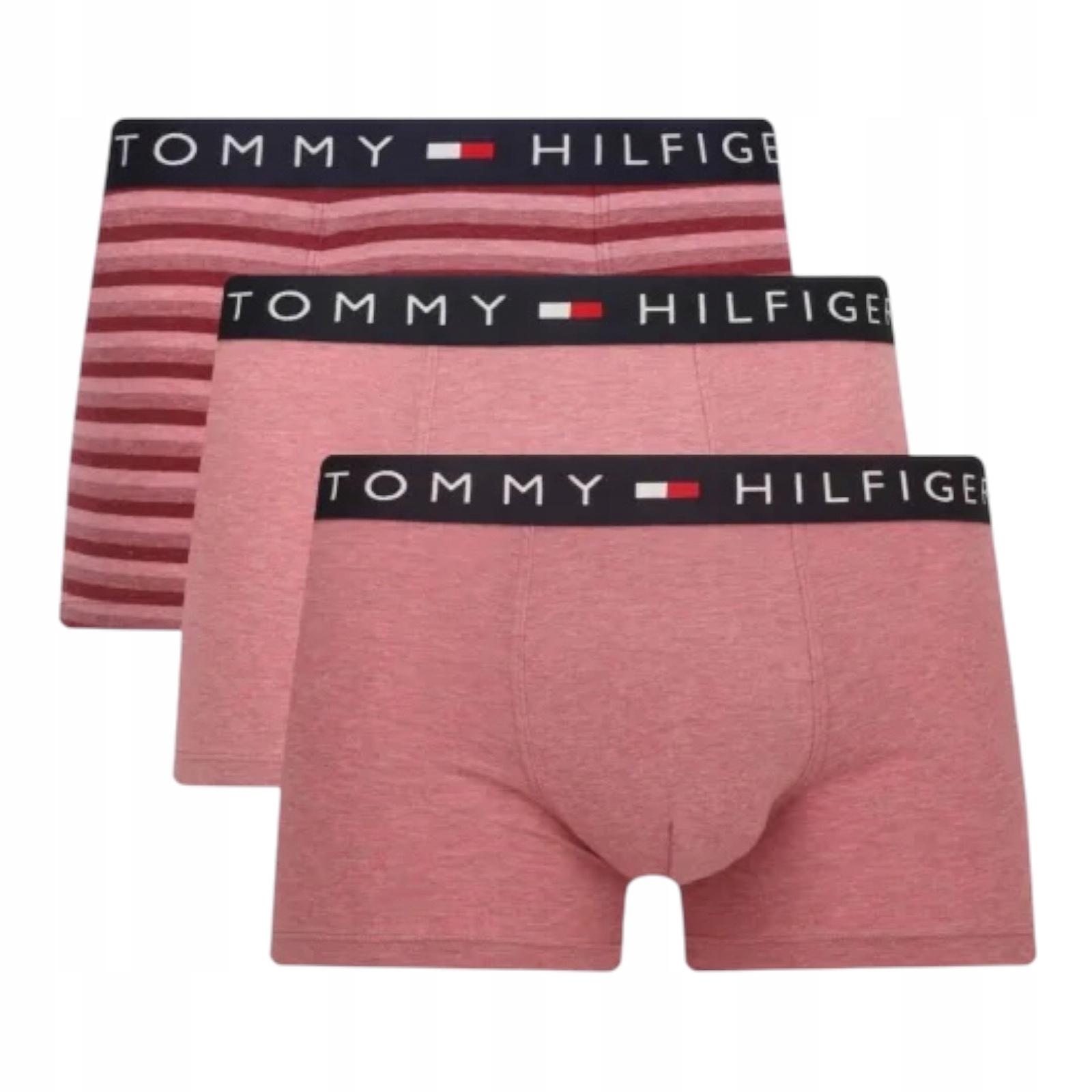 Pánské boxerky slipy Tommy Hilfiger UM0UM03399 0XO 3 Pack Červená vel. XL