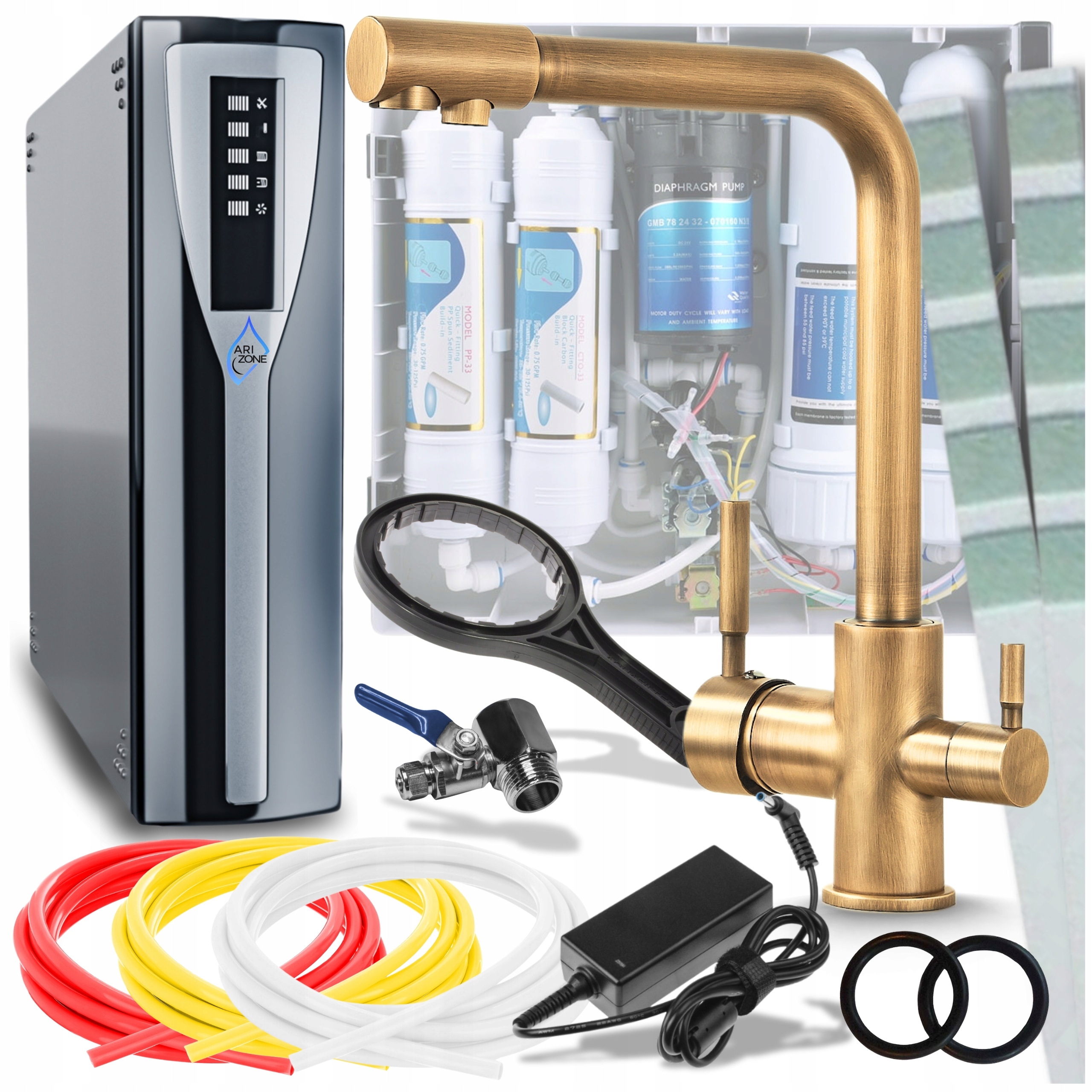 Filtračná stanica nanofiltrácie na úpravu pitnej vody Eco Vložka Zadarmo