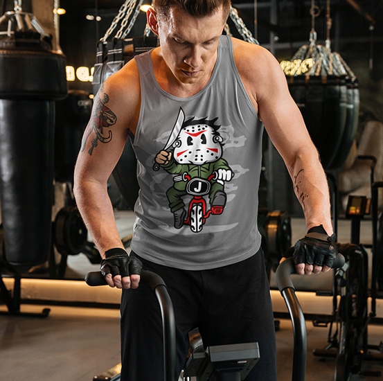 TANK TOP ANIMOWANE KILLER MINIBIKE Rozmiar XL