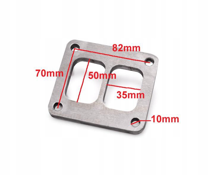 Flansza T4 TS twin scroll nierdzewna TURBO do kole Producent części Pro