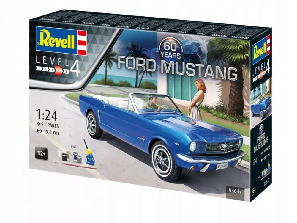Dárková Sada 60. Výročí Ford Mustang 1/24.