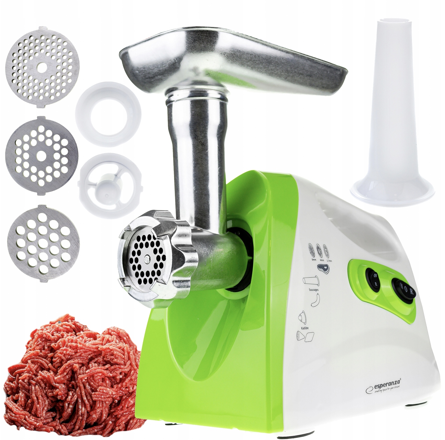 ELEKTRYCZNA MASZYNKA DO MIELENIA MIĘSA MEATBALL Model ELEKTRYCZNA MASZYNKA DO MIELENIA MIĘSA MEATBALL