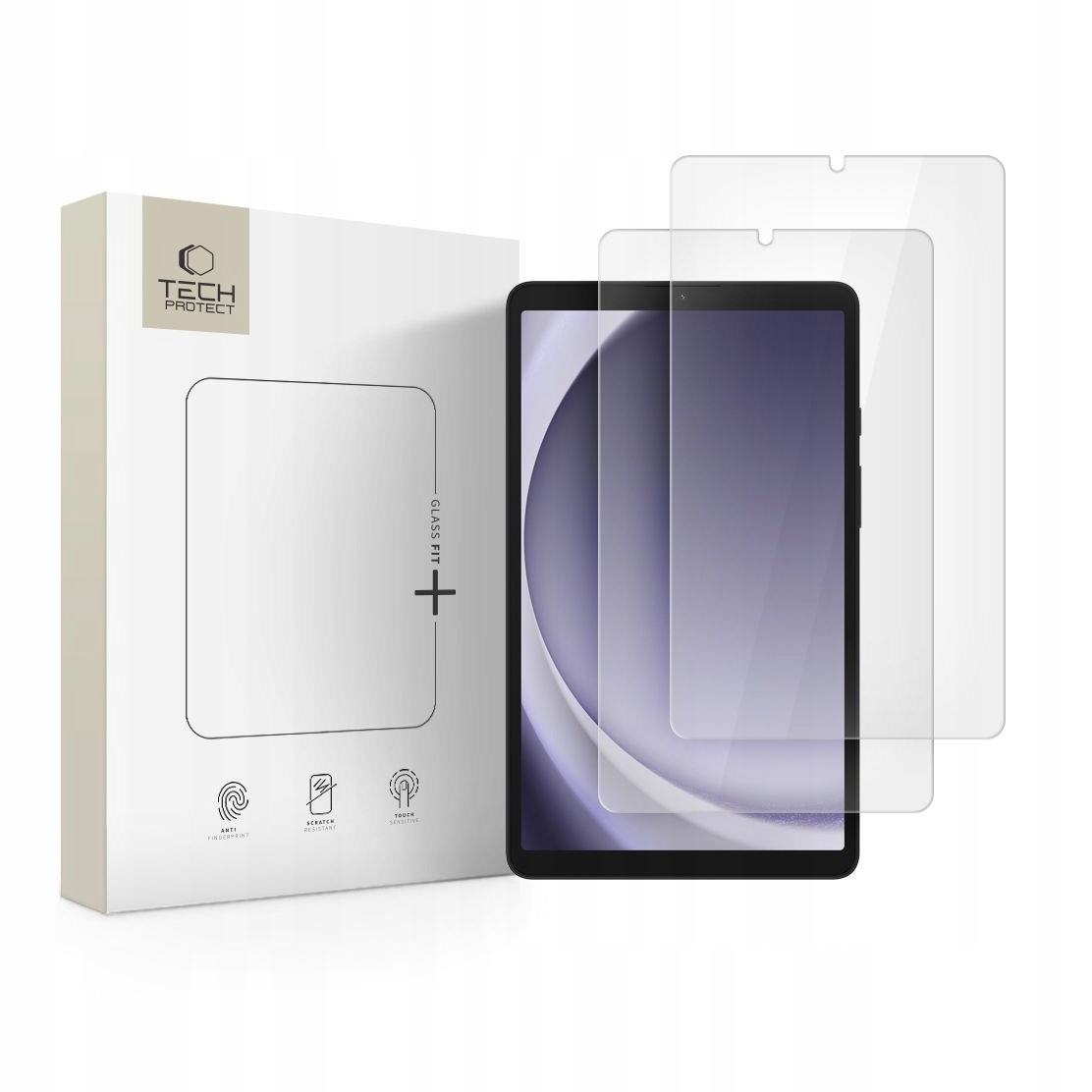 Szkło hartowane do Samsung Tab A9 A11 Tech-Protect Glass Fit+ 2-pack