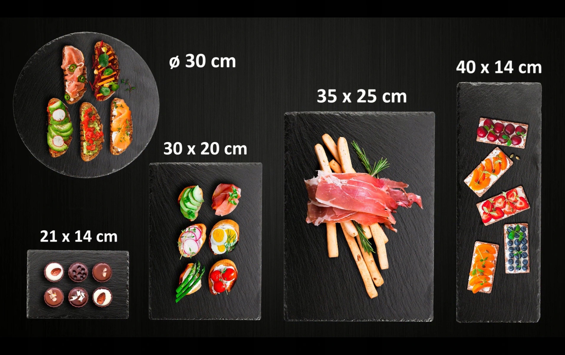 PŁYTA TALERZ DO SERWOWANIA KAMIENNY TESCOMA 40x14 Marka Tescoma