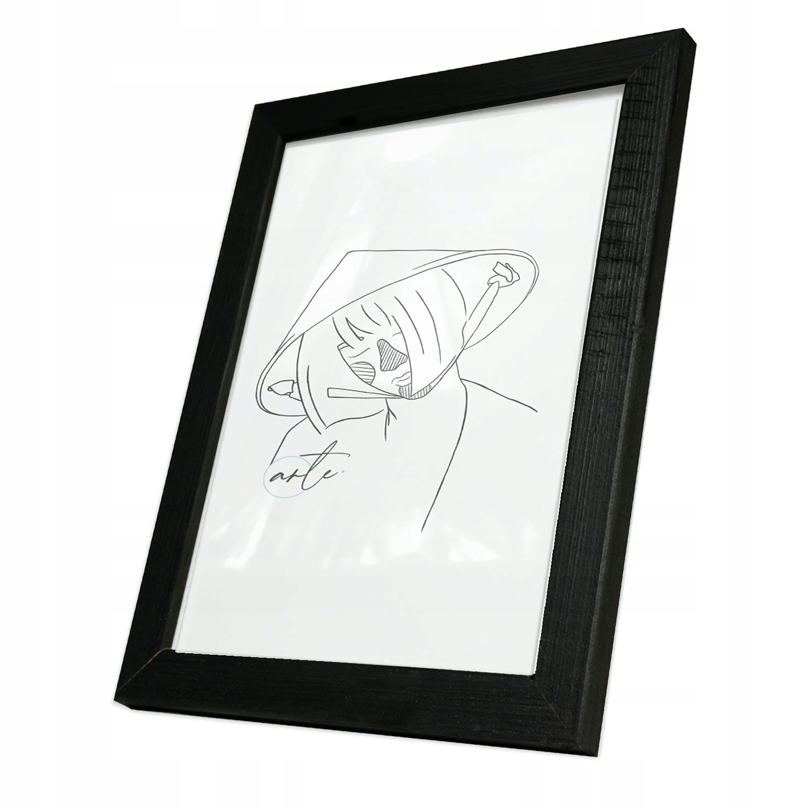 

Ramka drewniana Sosna czarny 28x35 cm