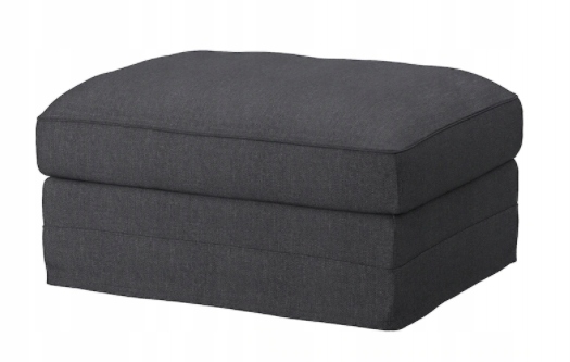Ikea Gronlid Pokrytie podnožky s úložným priestorom, spodná časť tmavosivá,