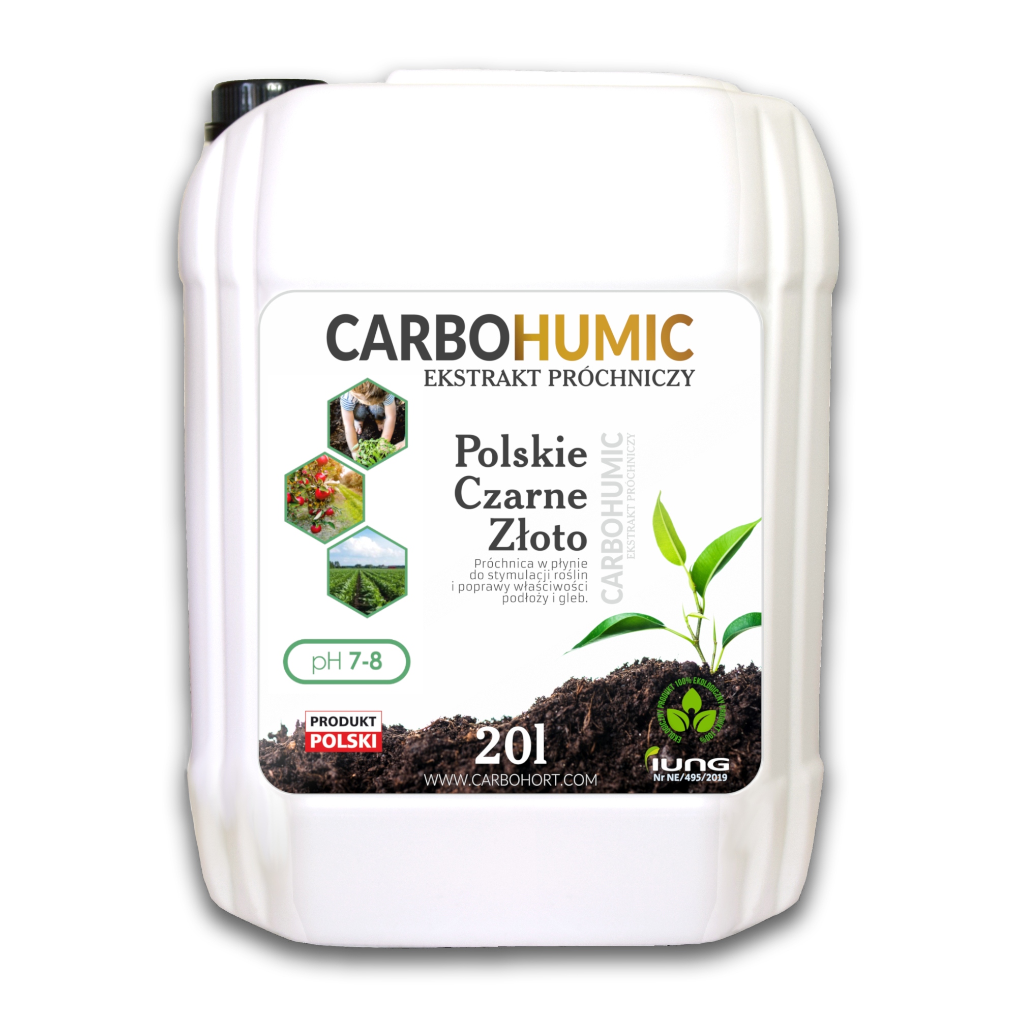 

Carbohumic 20L Eco Nawóz Humus Z Węgla Brunatnego
