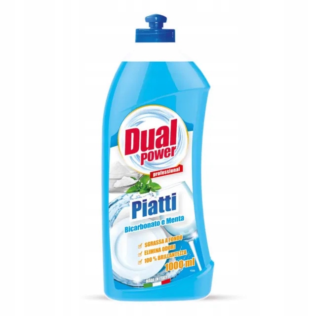 

Dual Power Płyn do mycia naczyń Mięta, 1000 ml