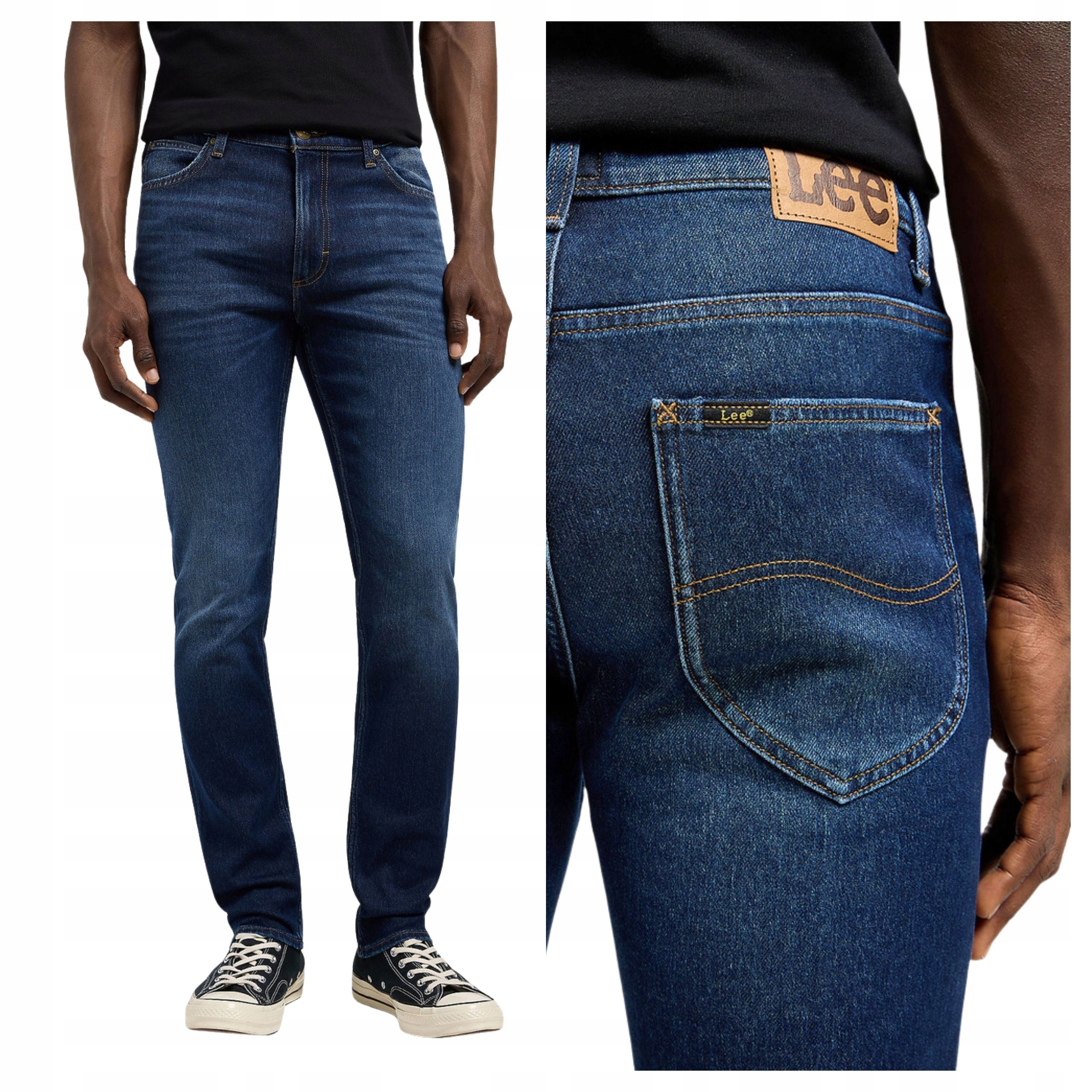 Pánské džínové kalhoty Lee Luke Gabriel Přiléhavé Denim W31 L32