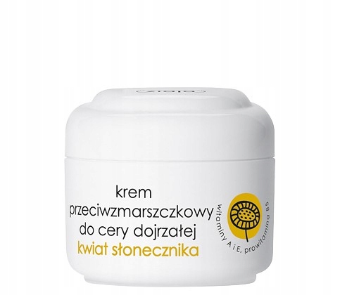 

Krem przeciwzmarszczkowy kwiat słonecznika Ziaja
