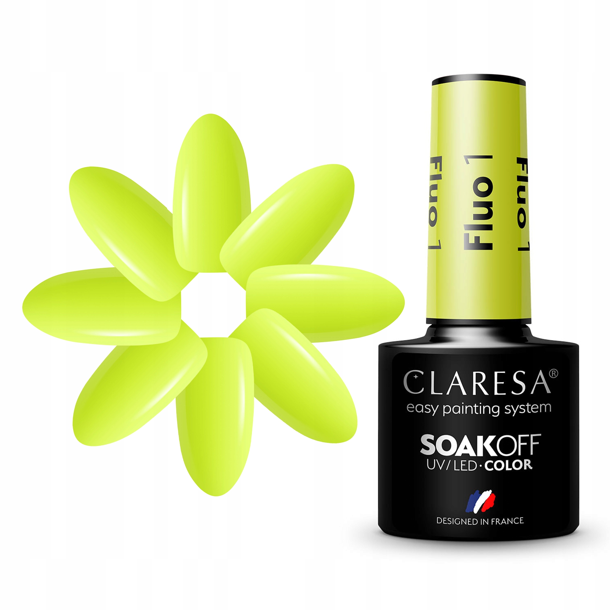 

Claresa Lakier Hybrydowy Neonowy Fluo 1 5ml