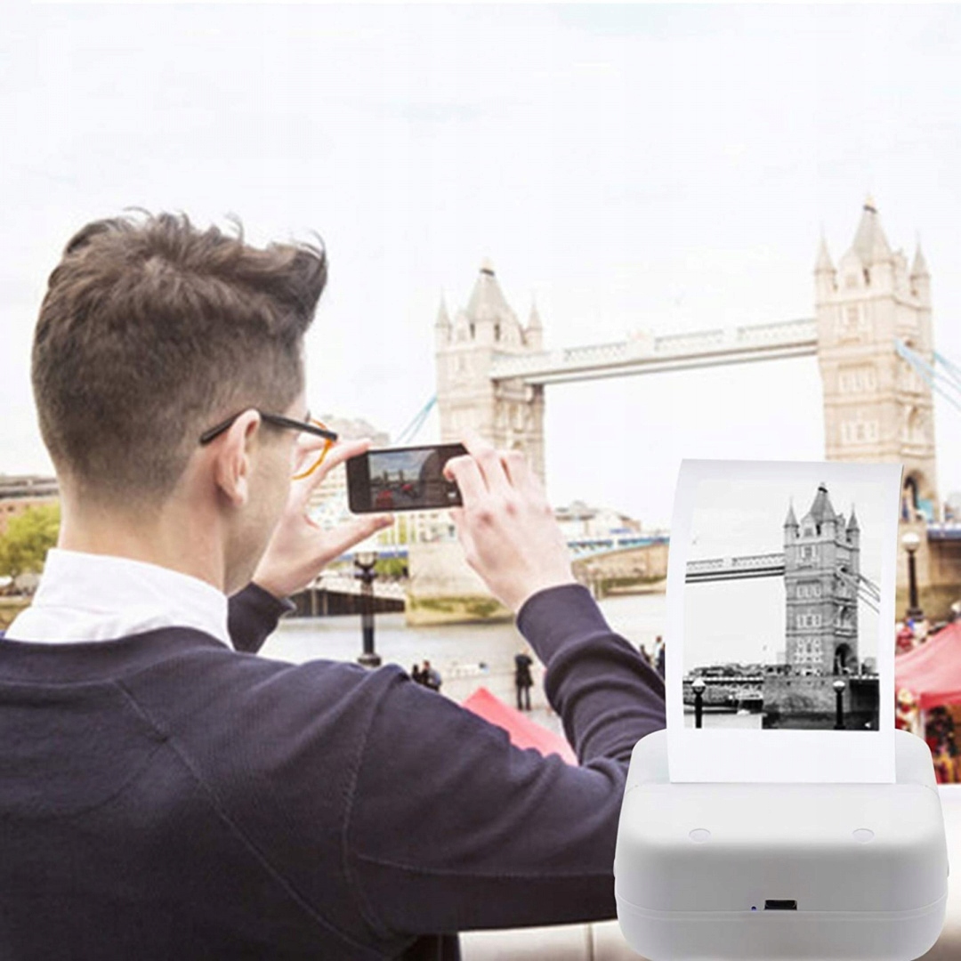 MINI DRUKARKA PRZENOŚNA TERMICZNA DO ZDJĘĆ Producent Inna