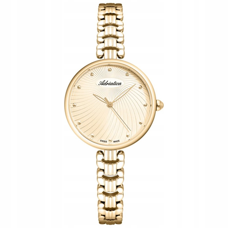 Dámské hodinky Adriatica A3822.1141Q zlaté