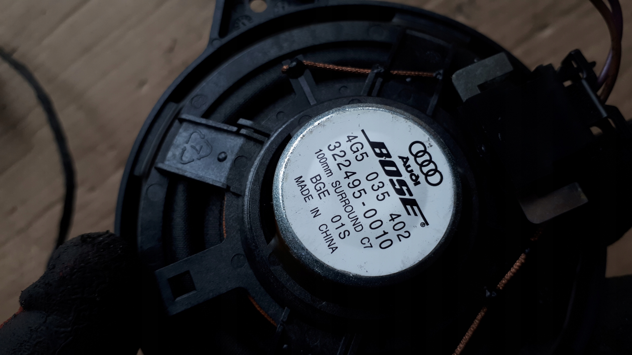 S6 C7 4G A6 speaker BOSE POLKI rear part 4G5035402