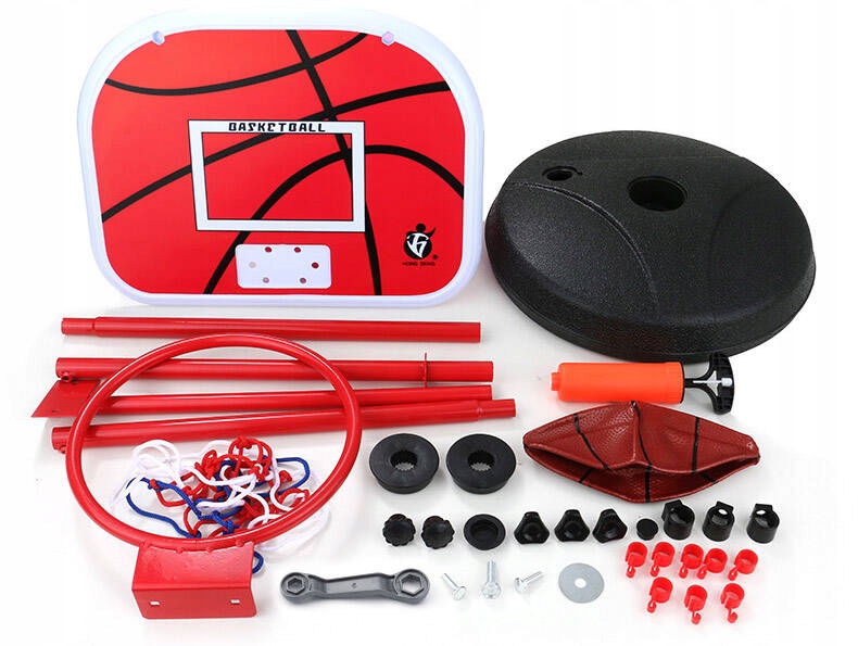 ZESTAW DO Kosza KOSZYKÓWKI DLA DZIECI KOSZYKÓWKA Tablica STOJAK z Piłka Bohater brak
