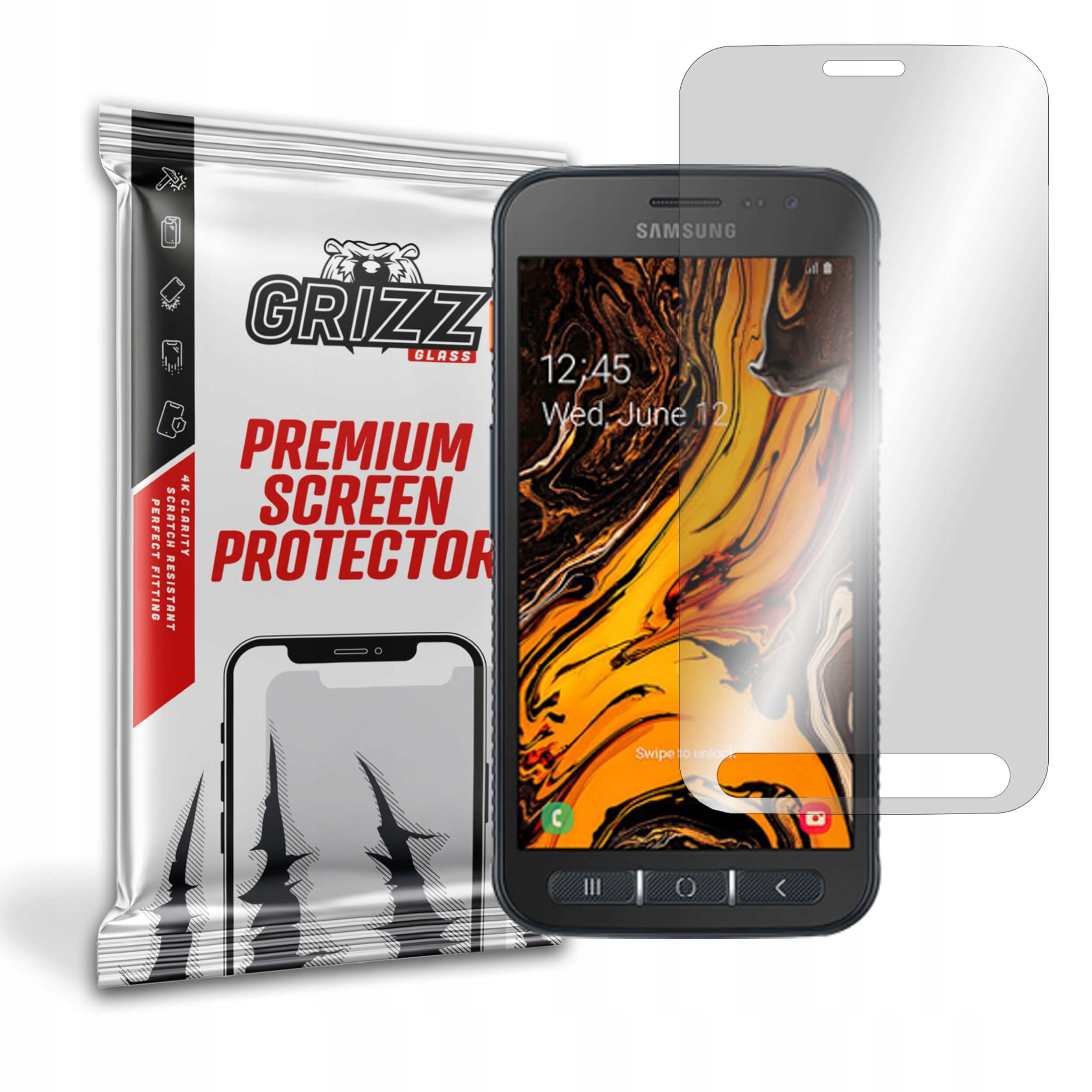 

Szkło hybrydowe na ekran do Samsung Xcover 4s