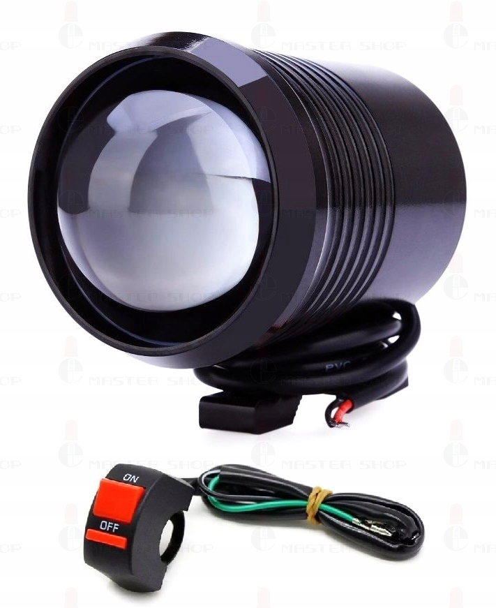 Halogen Lampa Reflektor Cree Led Włącznik