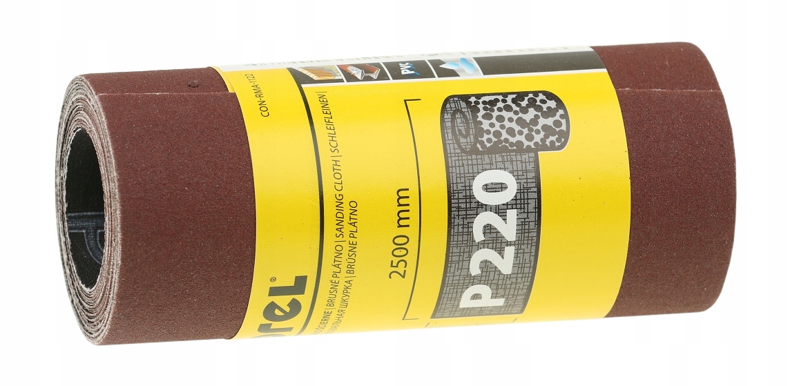 

Płótno Ścierne Papier 115 mm Rolka 2.5 m P220
