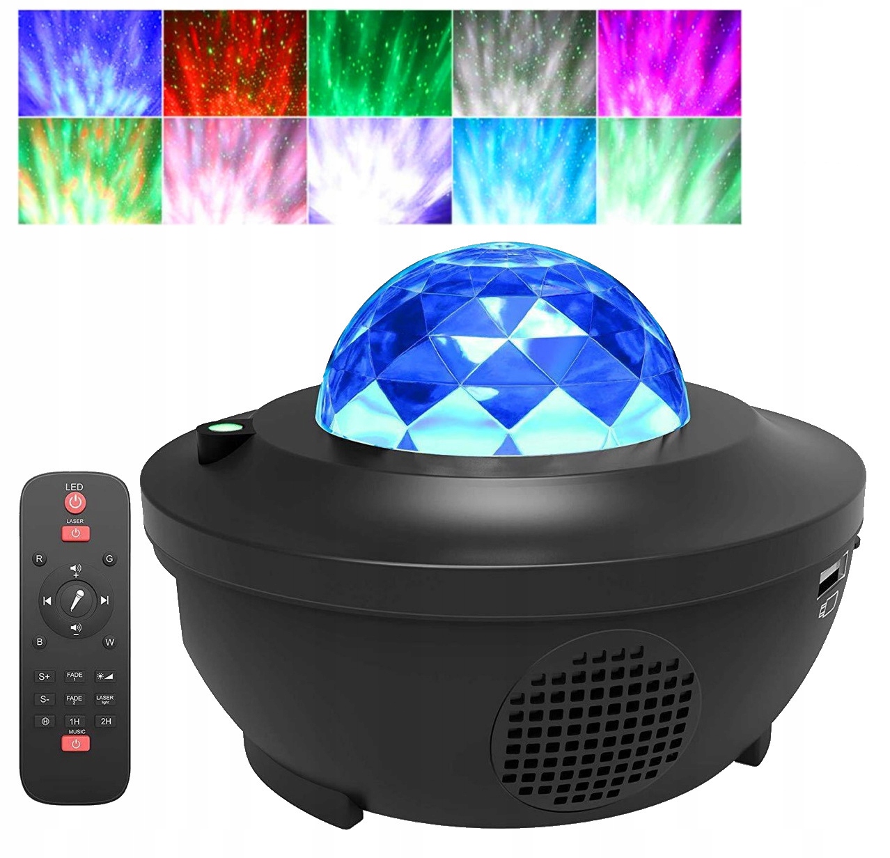 

Projektor Gwiazd Led Nieba Na Sufit Ścianę Relaks-