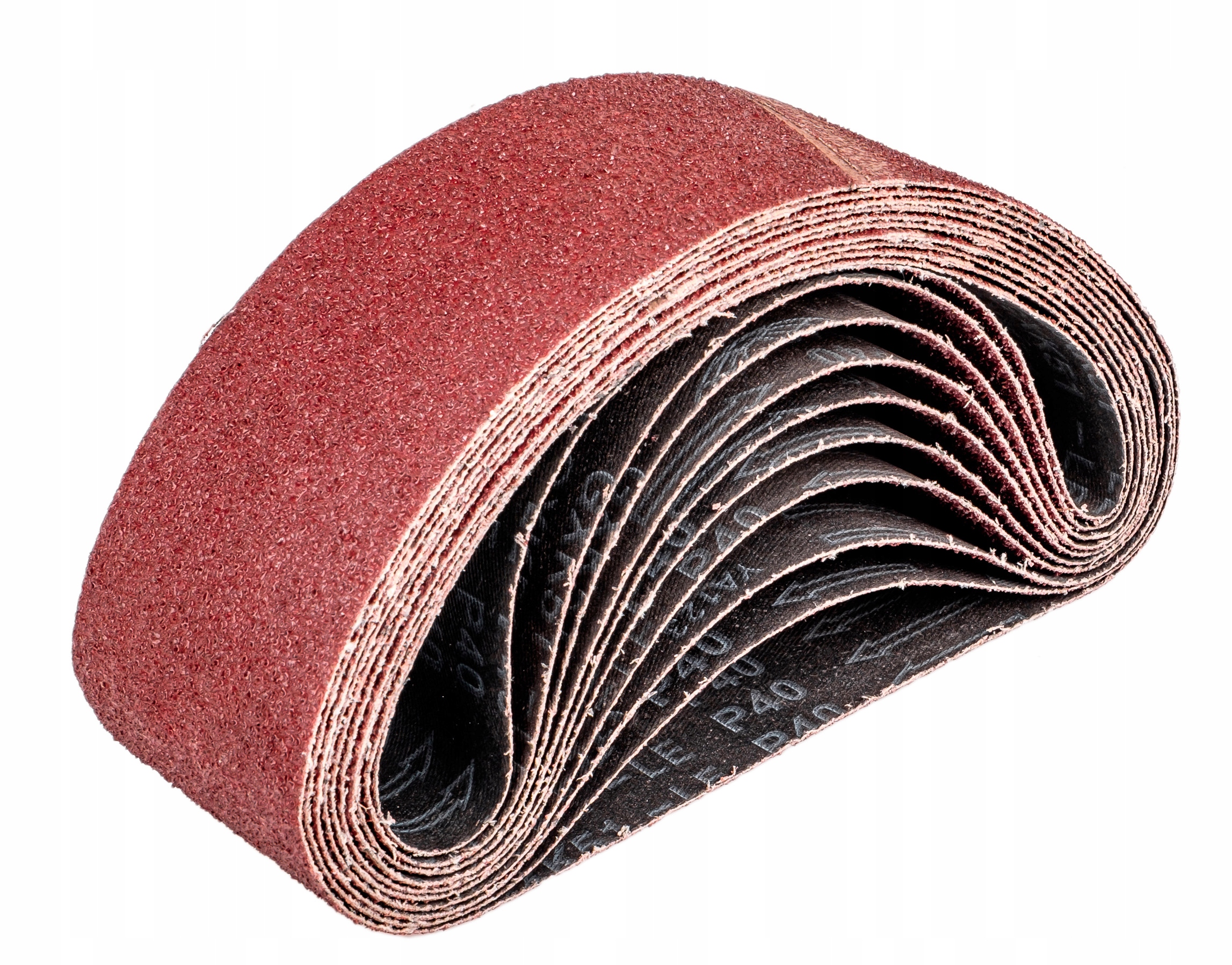 TAŚMA PAS BEZKOŃCOWY 75 x 533 PAPIER ŚCIERNY GR 40 Gradacja P40