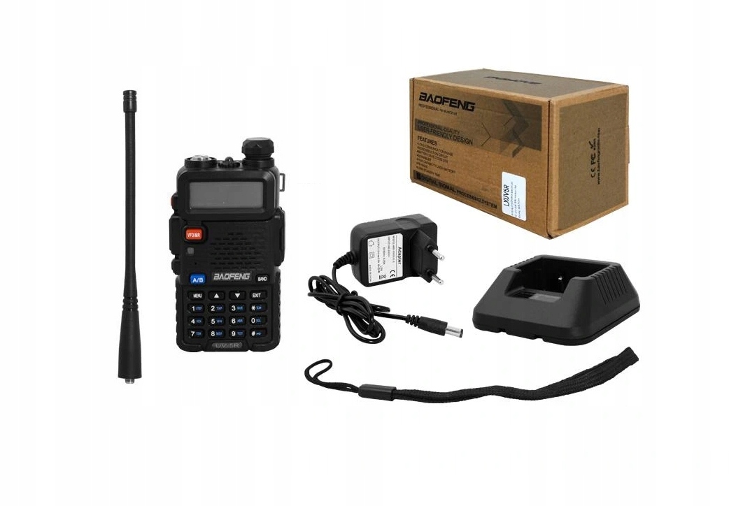 Vysílačka vysílačka Baofeng UV-5R 5W walkie talkie radio