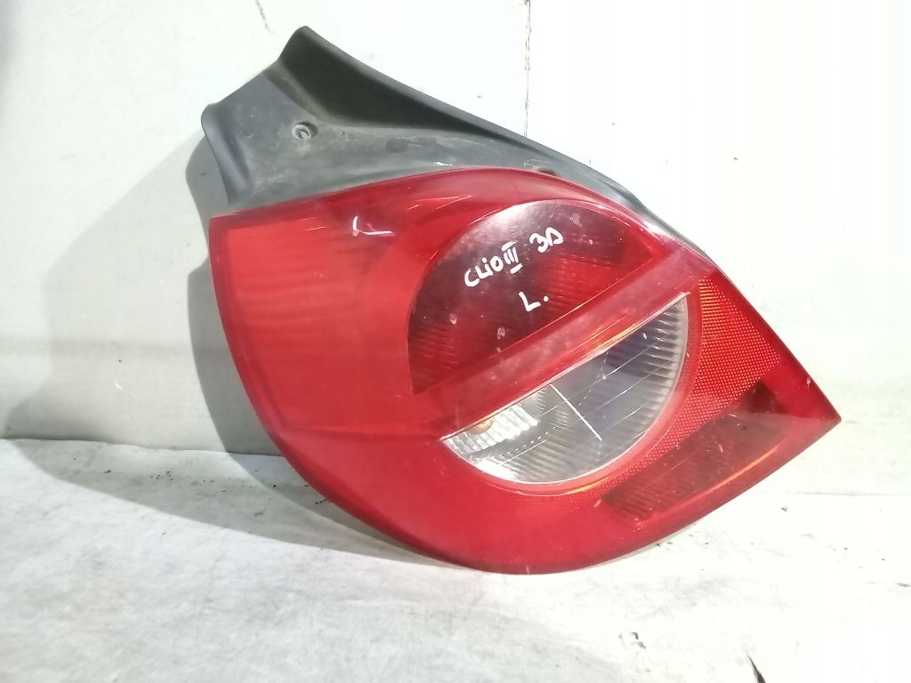 Renault Clio III 3 HB 3D light left rear part rear