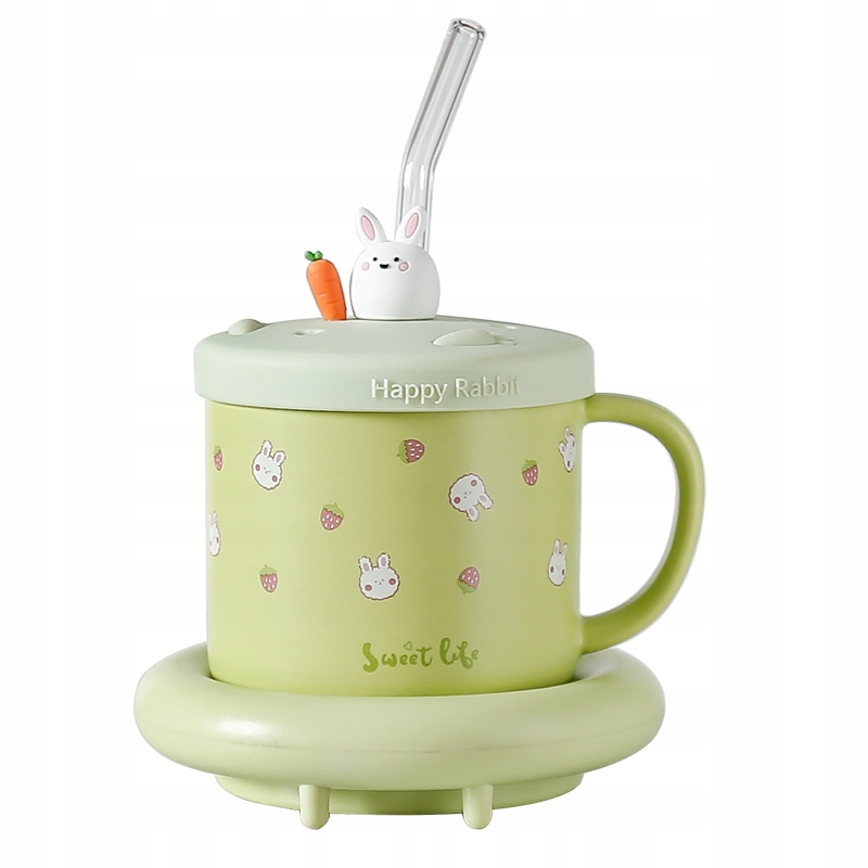 Set Hrnek S Ohřívačem Lžíce Usb kabel Dárek Vánoční Hrnek