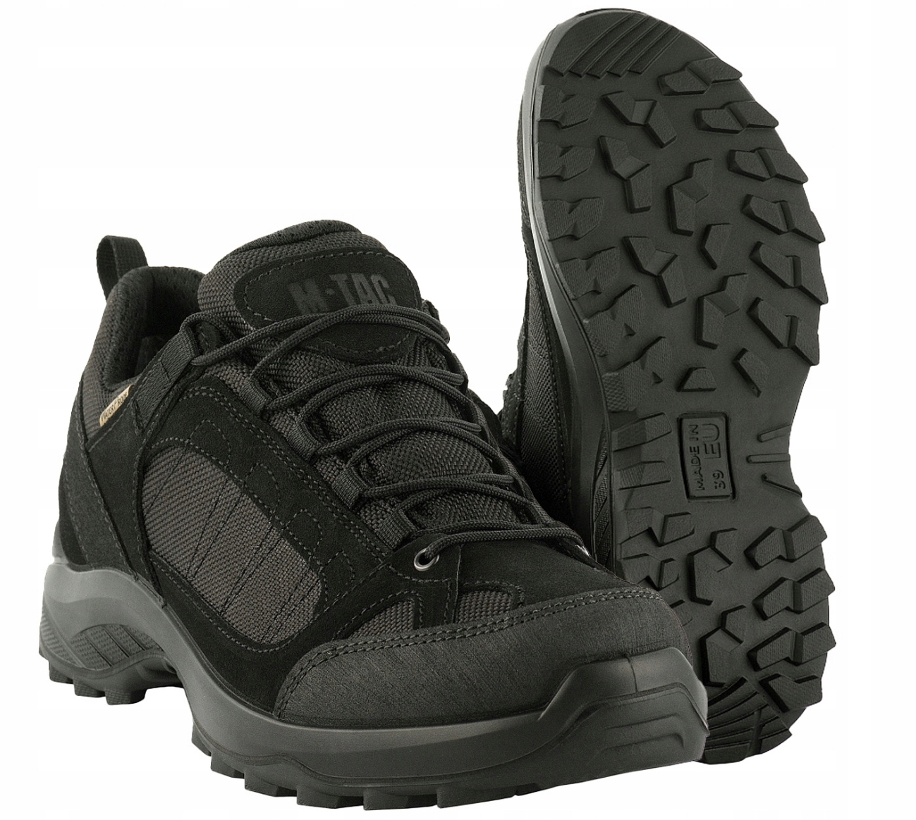 Taktické podzimní a jarní boty M-Tac Trekkingové černé, velikost 46