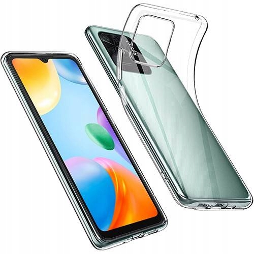 Etui Silikonowe do Xiaomi Redmi 10C (Przezroczyste, Gumowe, Ochronne, Case)