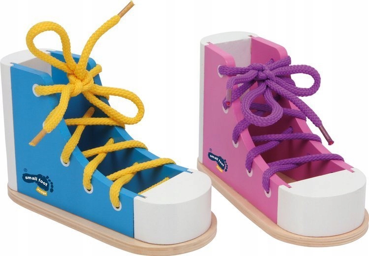 Drewniane Trampki Do Sznurowania 6475 Small Foot
