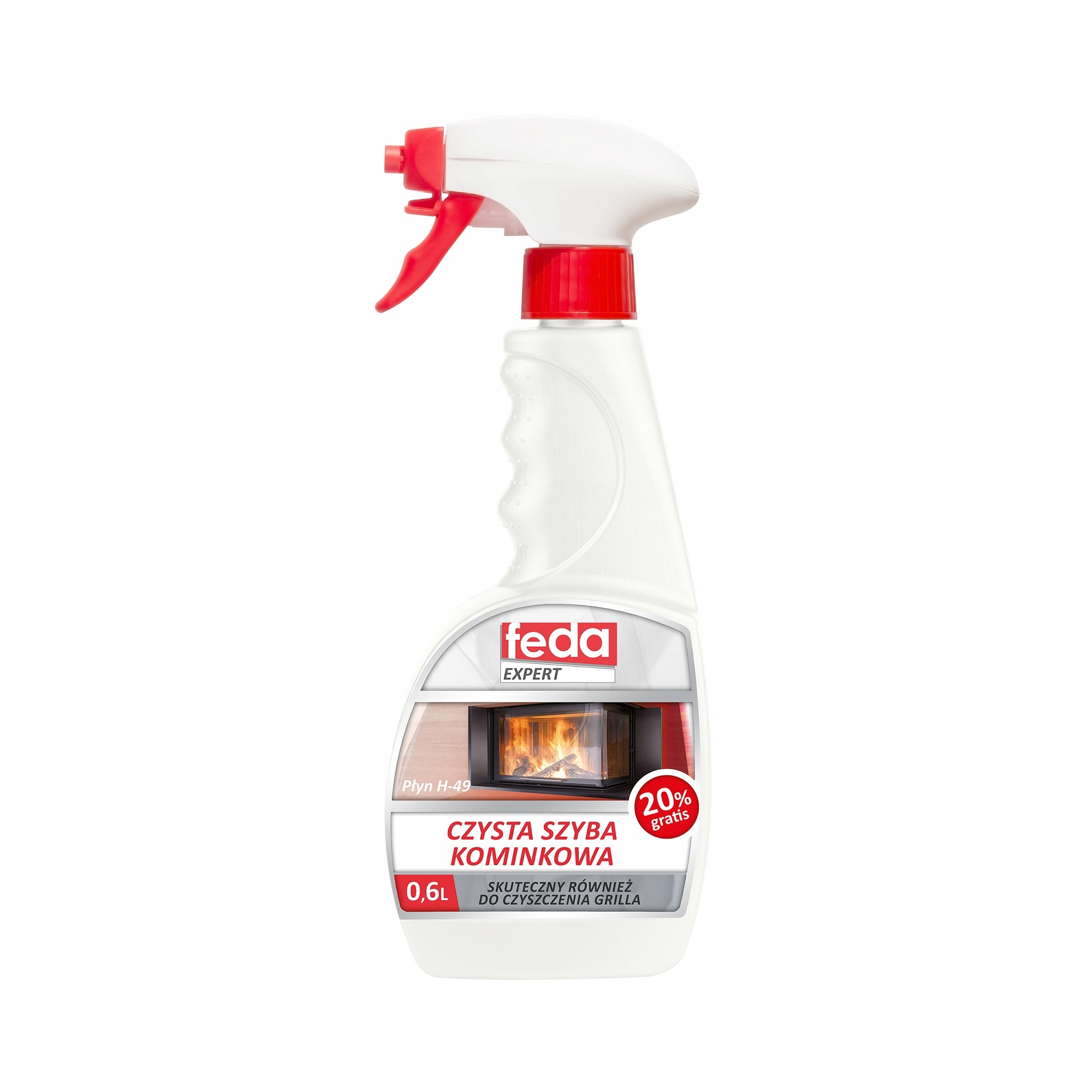 

Feda Expert H-49 czysta szyba kominkowal 0,6L