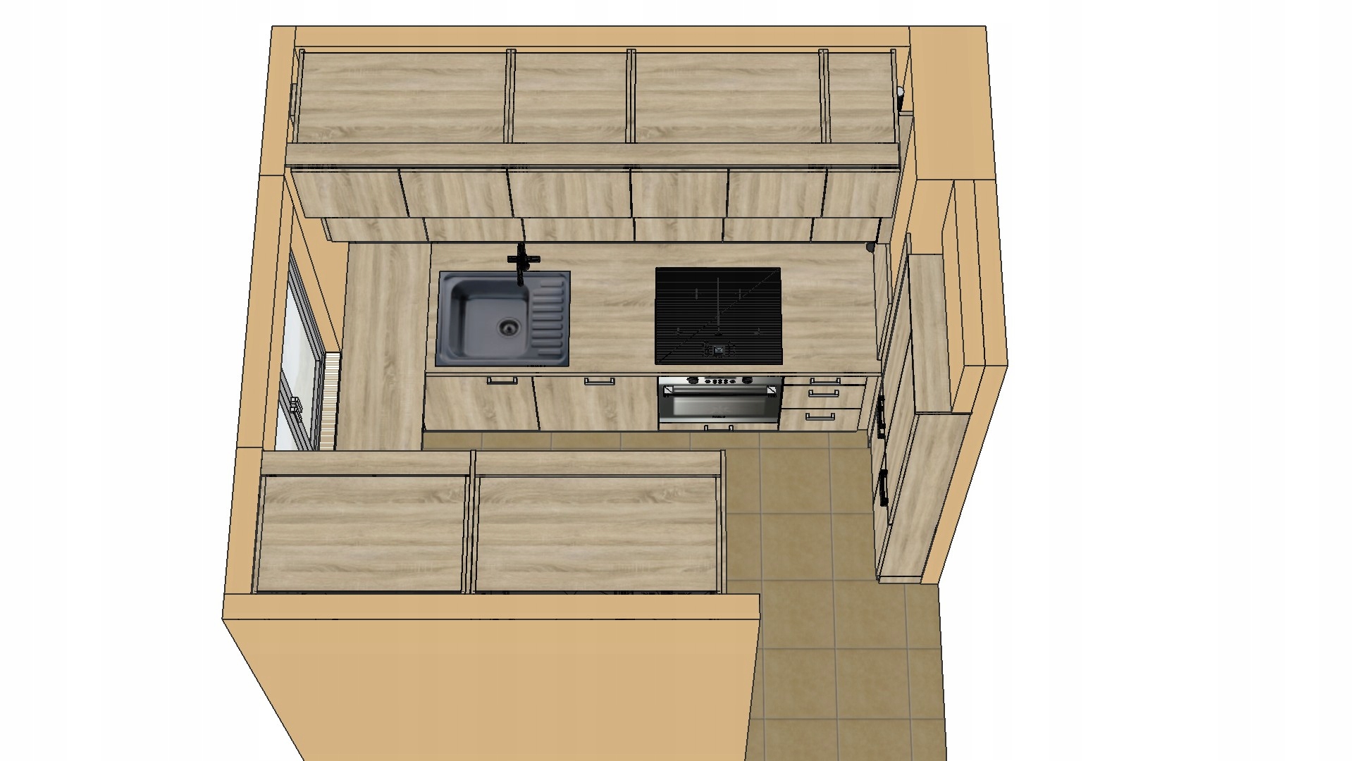 Usługa wykonania projektu mebli.