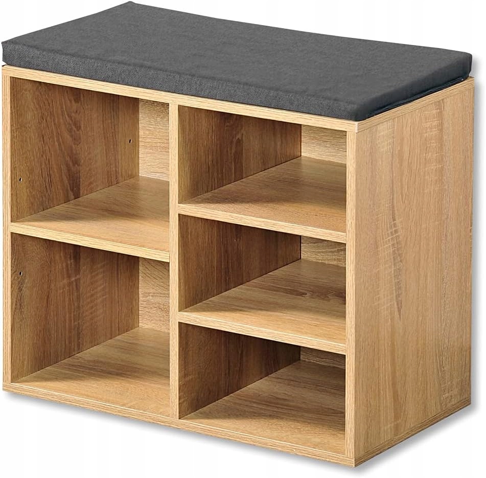 Botník Kesper s polštářem 51,5x29,5x48 cm Fsc dub