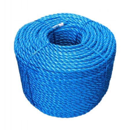 Polypropylenové lano 8 mm x 100 m. Silné, lehké, voděodolné!