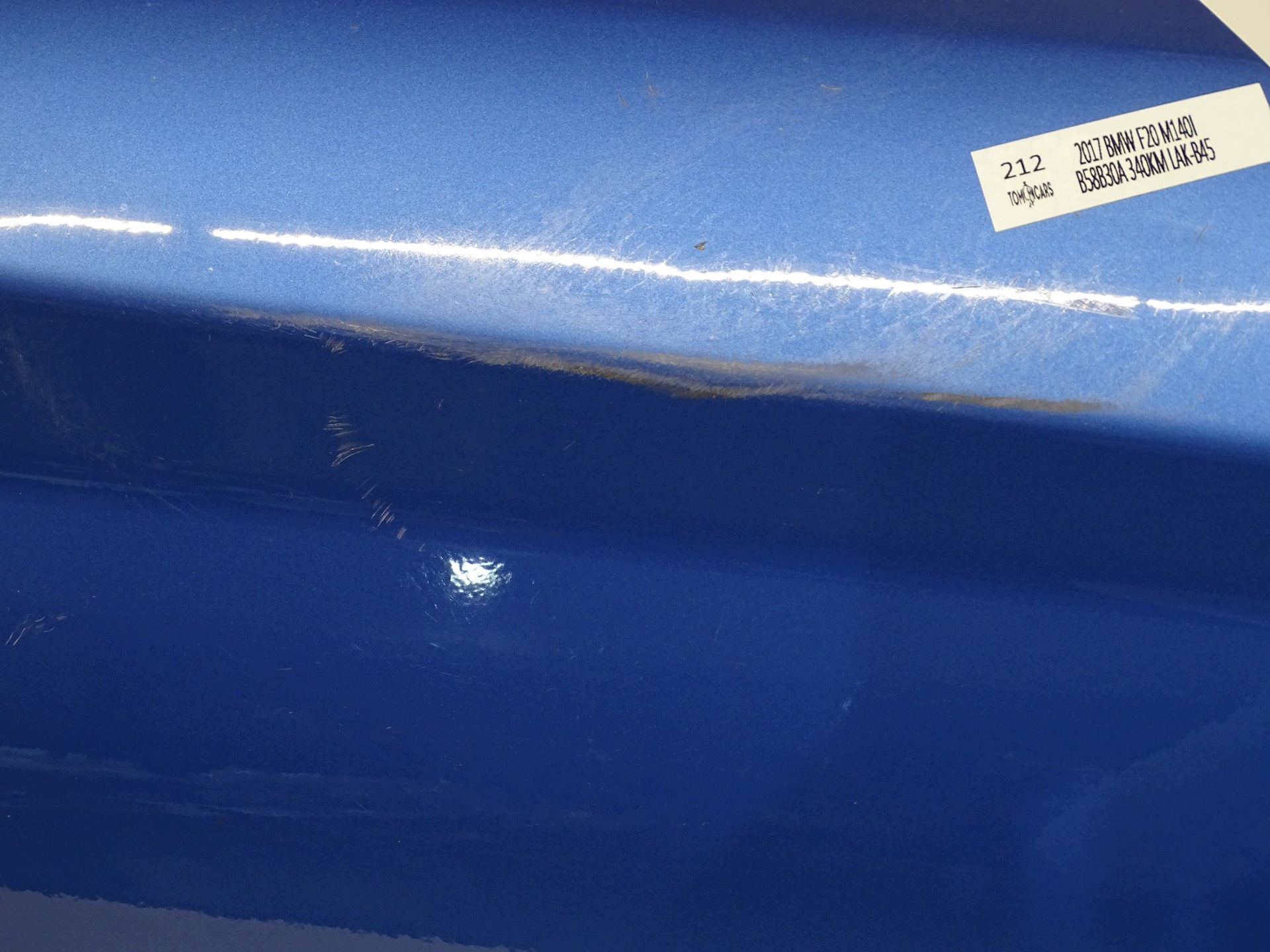 door right front right front BMW F20 LIFT LAKIER B45